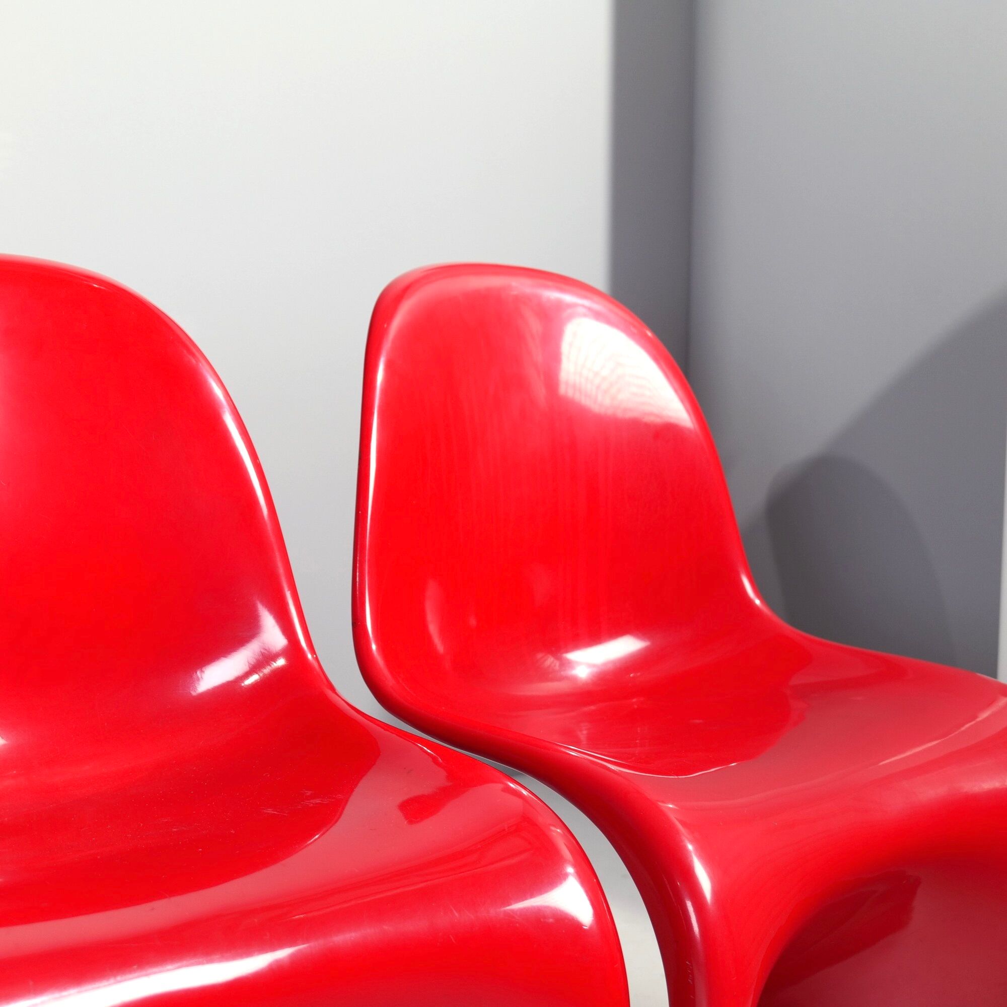 1st edition vintage Panton Chairs 1968 Herman Miller Collection