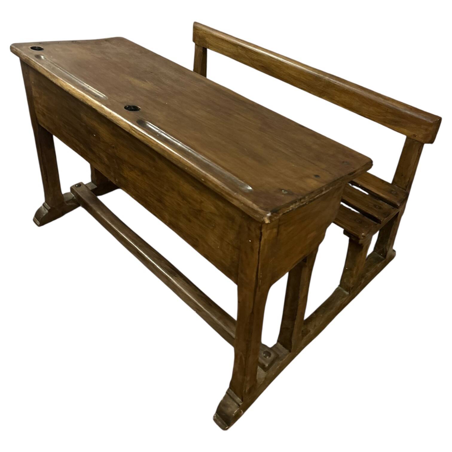 School desk for 2 people