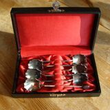 Art Nouveau Coffee Bean Mocha Spoons