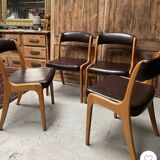 4 Baumann gondola chairs