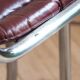 Duo of metal chairs attributed to Gastone RINALDI