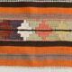 Pink & Brown Turkish Vintage Kilim Runner Rug, 77x387Cm