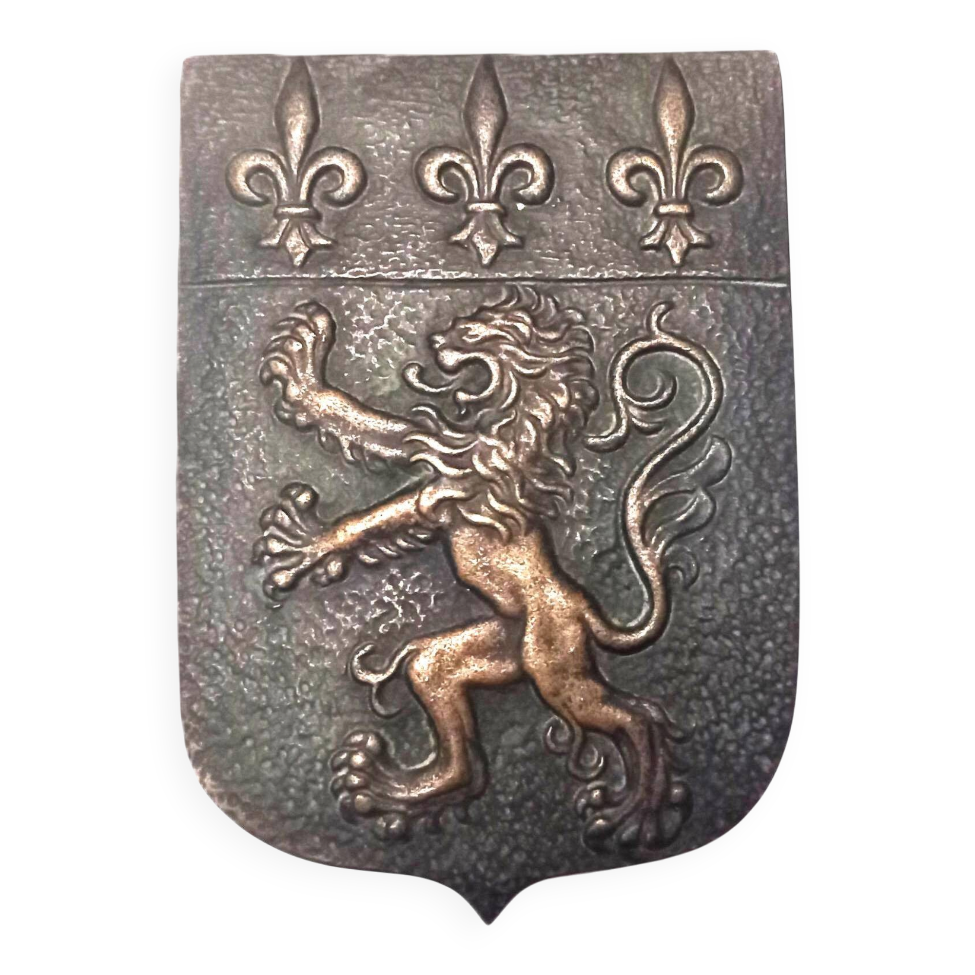 Bronze signed Max Le Verrier / Box / Bronze box / Key tray
