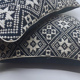 Navy blue design cushion