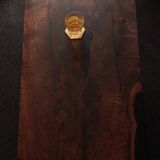 Handcrafted coffee table in solid walnut & epoxy resin – unique piece