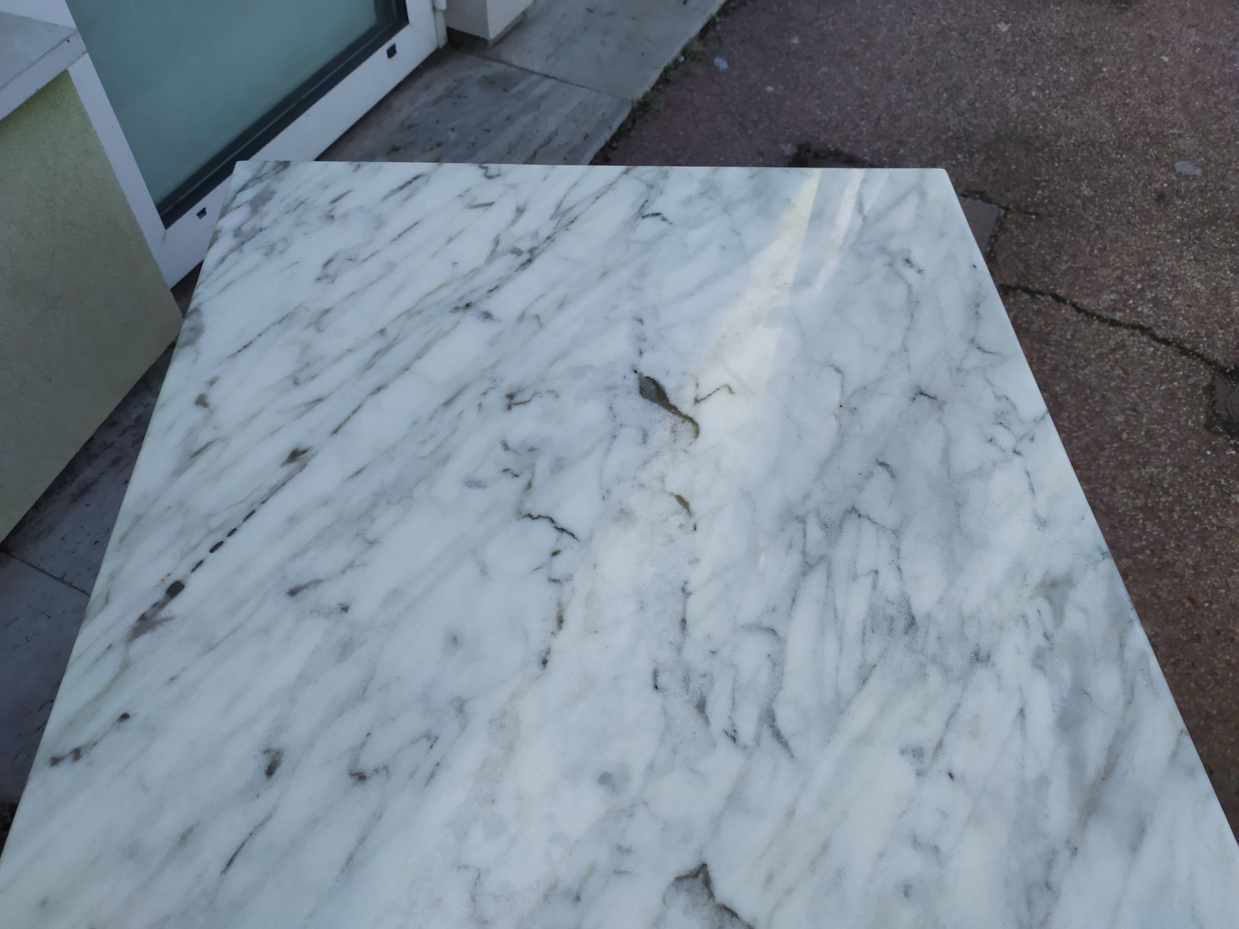 Marble bistro table