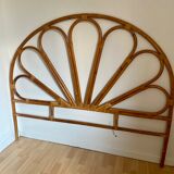 Rattan headboard