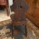 Lorraine nineteenth century chair in solid oak richly carved regency style