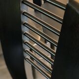 Ensemble de 4 chaises post-modernes brutalistes