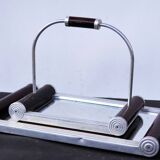 Lot de 2 plateaux de service miroir Art Déco français