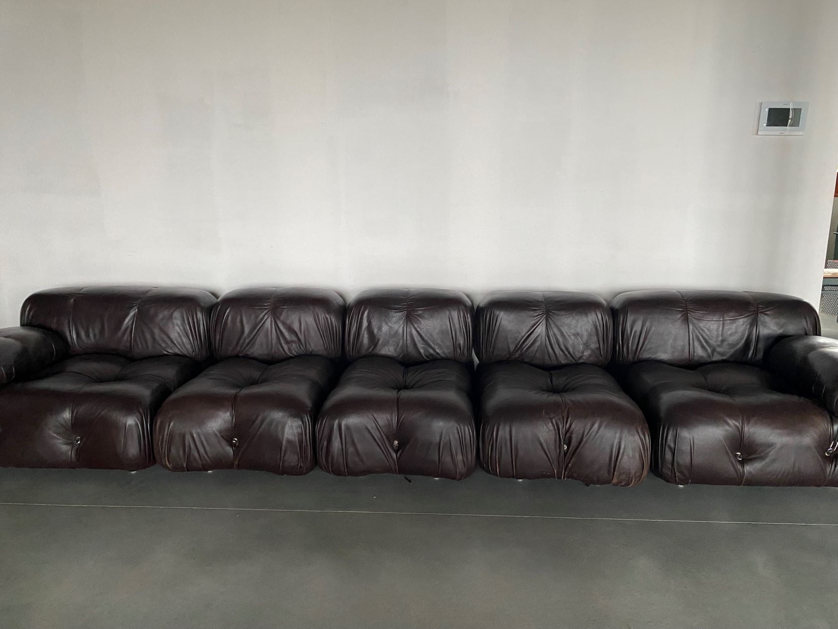 Modular sofa Camaleonda B and B Italia Mario Bellini
