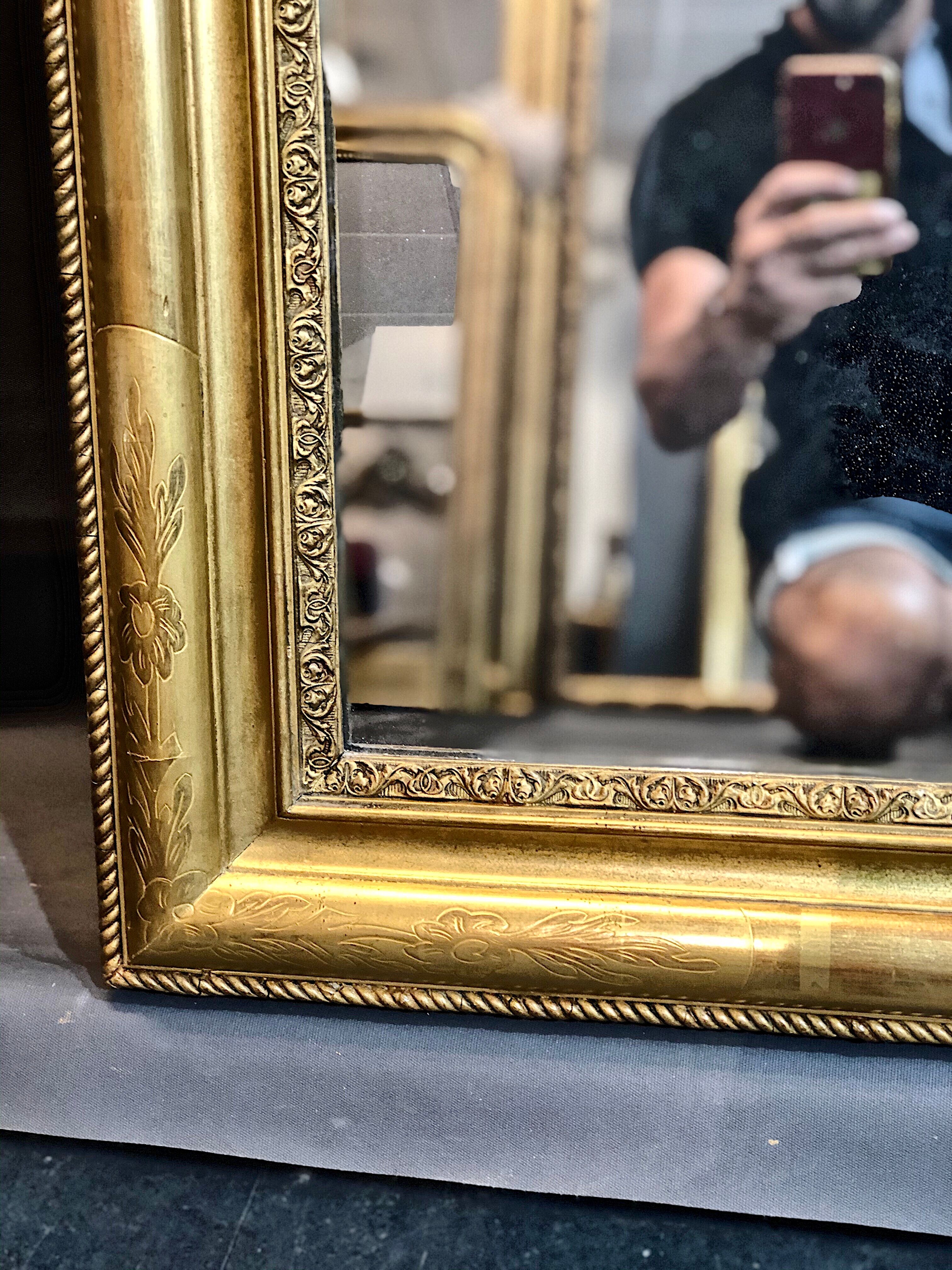 Mirror Louis Philippe 125x85 cm
