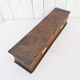 Varnished wooden box Hotel vintage storage
