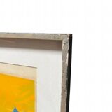 Lithograph entitled "Fra serena on rebecca et helena" by Erik Rasmussen