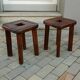 Pair stools by Olof Ottelin for Stockmann, Finnland 1958