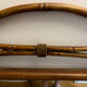 Miroir vintage imitation bambou