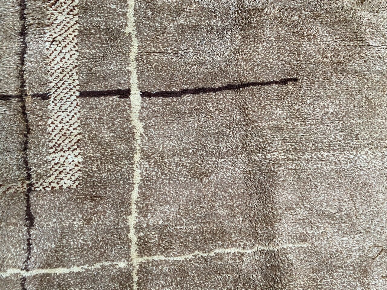 Art deco antique handmade carpet 140x200 cm