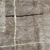 Tapis ancien art deco fait main 140x200 cm