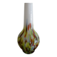 Large Murano vase in multi-colored blown glass - 38.5 cm!