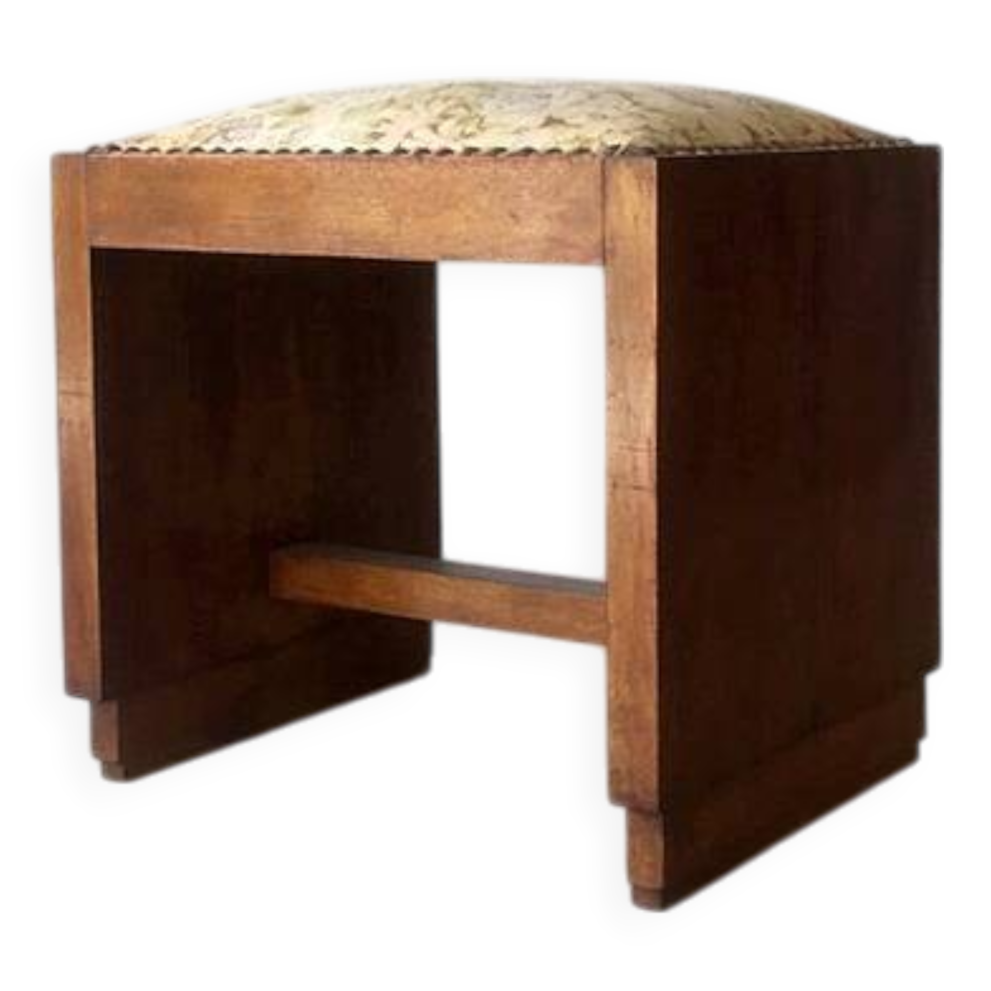 Art Deco footstool, 1940s