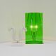 Lampe de table en polycarbonate transparent vert par Ferruccio Laviani pour Kartell, 2003.
