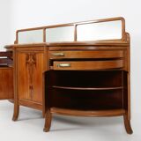 Exceptional hemisphere Art Nouveau Sideboard by Maurice Dufrene, France 1911