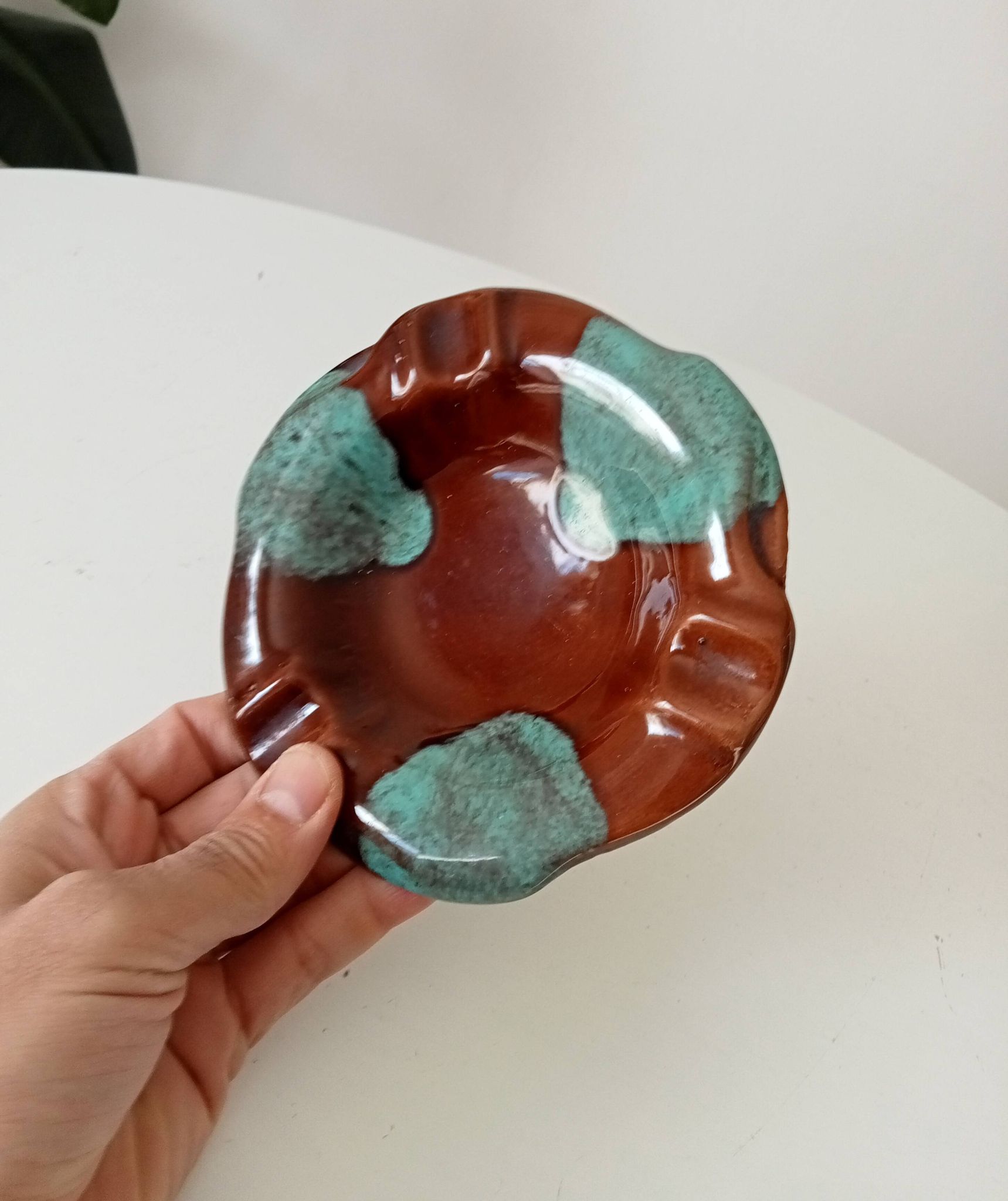 Vintage Vallauris style ashtray