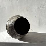 Vintage ceramic vase - brutalist / mid-century style