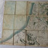 Map of St Valery sur Somme (from Dieppe to the mouth of the Authie)