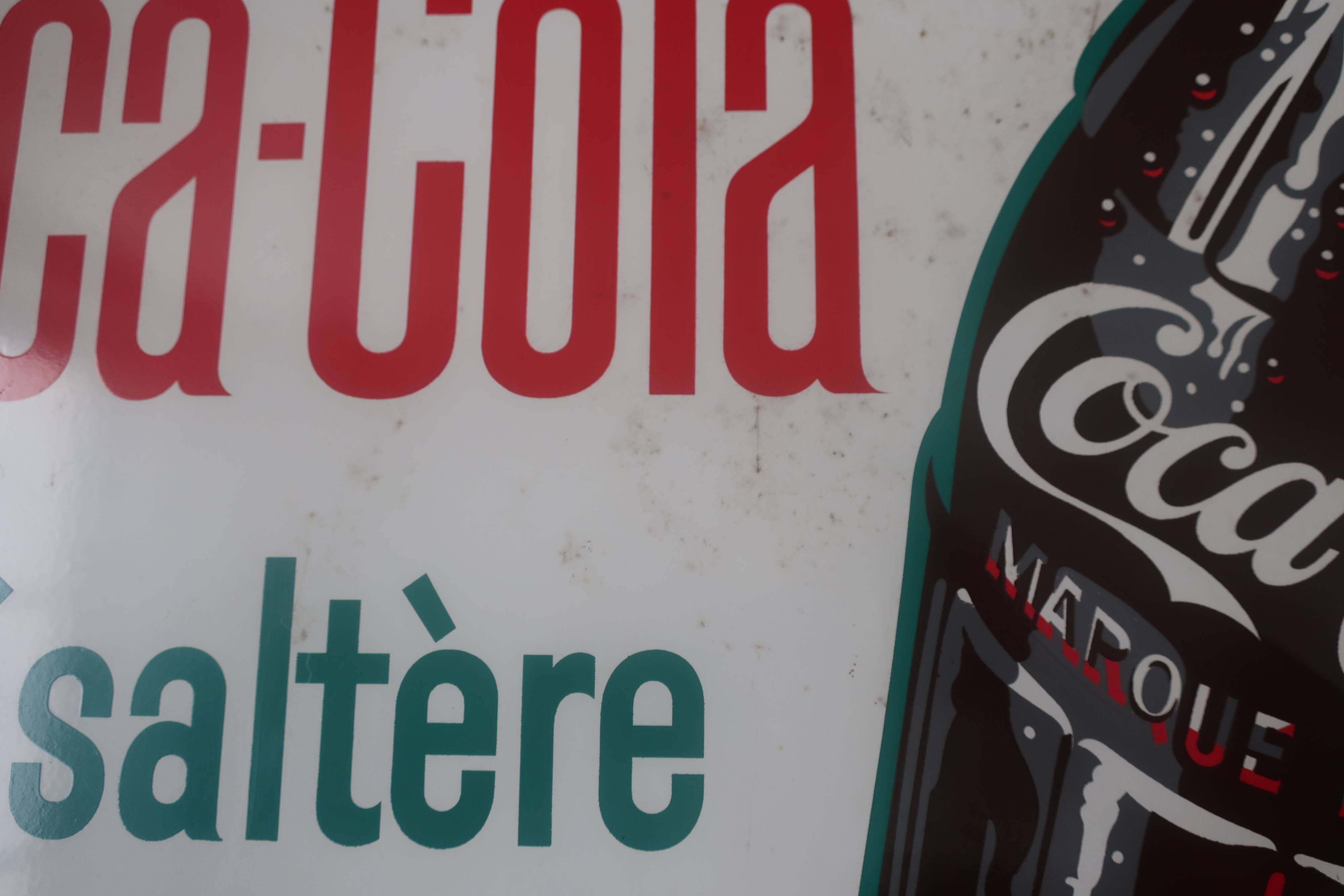 Vintage Coca-cola plate