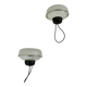 Gino Sarfatti, ARTELUCE, pair of wall lights no. 228 - year 1957