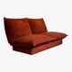 Steiner vintage 1970s two-seater sofa