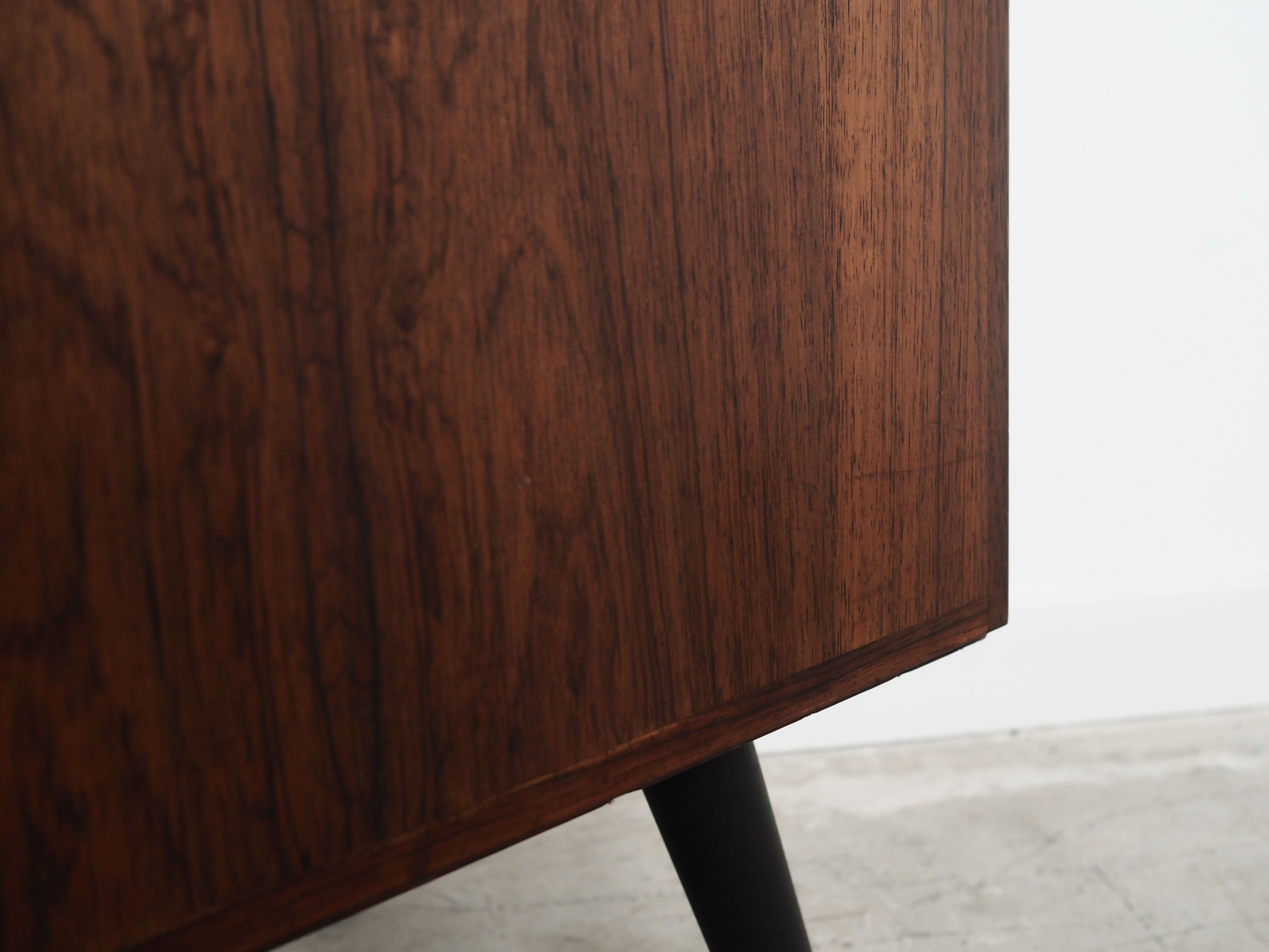 Rosewood cabinet, Danish design, 1970s,  Omann Jun