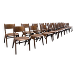 Série de 30 Chaises bistrot empillable