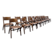 Série de 30 Chaises bistrot empillable