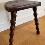 Ball foot tripod stool