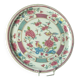 Bernardaud plate in Limoges porcelain hand-painted.