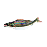 EMPTY POCKET shape of CERAMIC FISH can possibly hang vintage