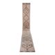 Vintage Turkish hallway rug 85x897 cm