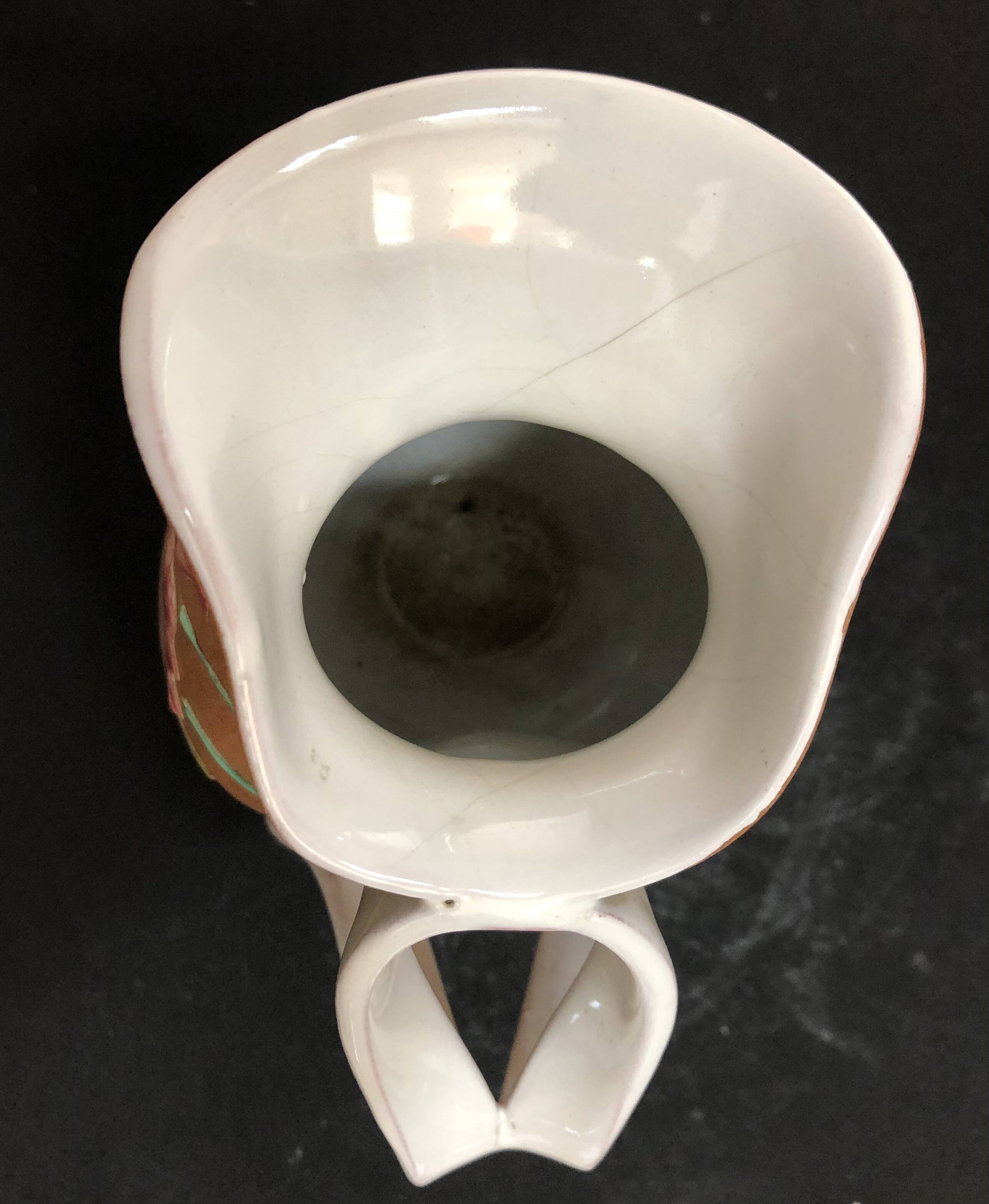 Ceramic pitcher vase by Fiamma, Italy