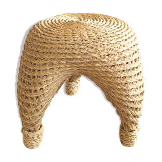 Tripod woven stool