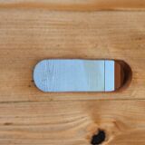 Rustic stool in solid pine