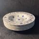 Set of 6 soup plates – Churchill – Blue Onion pattern
