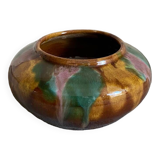 Enamelled ceramic pocket tray