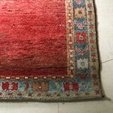 Tapis en laine a motif xx siècle
