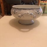 Large Earthenware Fruit Bowl from HB&Cie Terre de Fer Balzac.