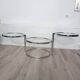 Table d'appoint plateaux pivotants 1980