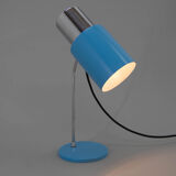 Mid-century blue table lamp by Napako, 1970s