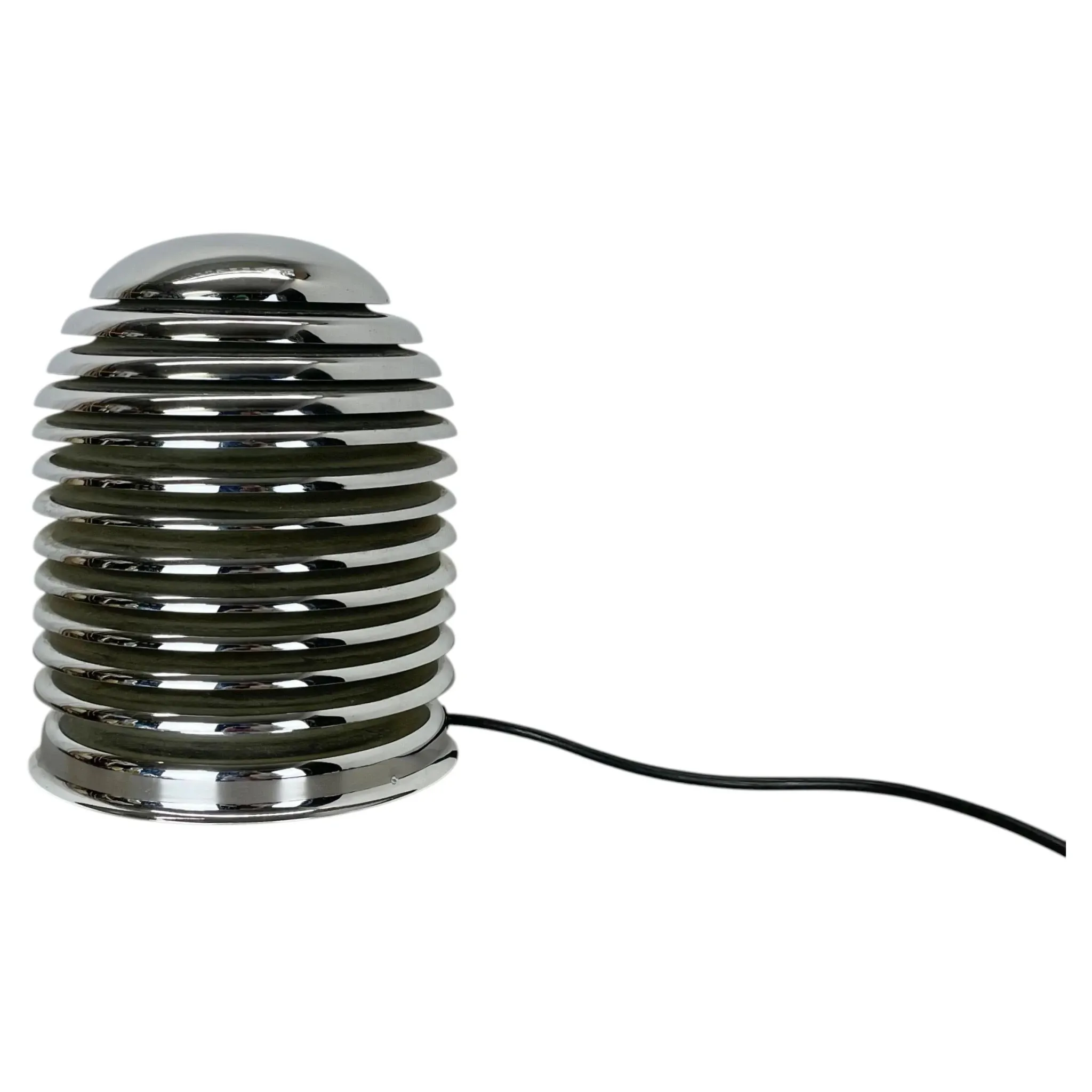 Vintage Table Lamp made of Chromed Metal by Kazuo Motozawa for Staff Leuchten, Germany, 1970s