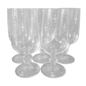 Set wine glasses